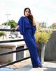 Fashionable One-Piece Jumpsuit in Royal Blue