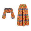 African Style 2-Piece Split Skirt Dashiki Set for a Unique Look