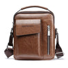 Vintage Crossbody Bags High Quality Male Bag PU Leather